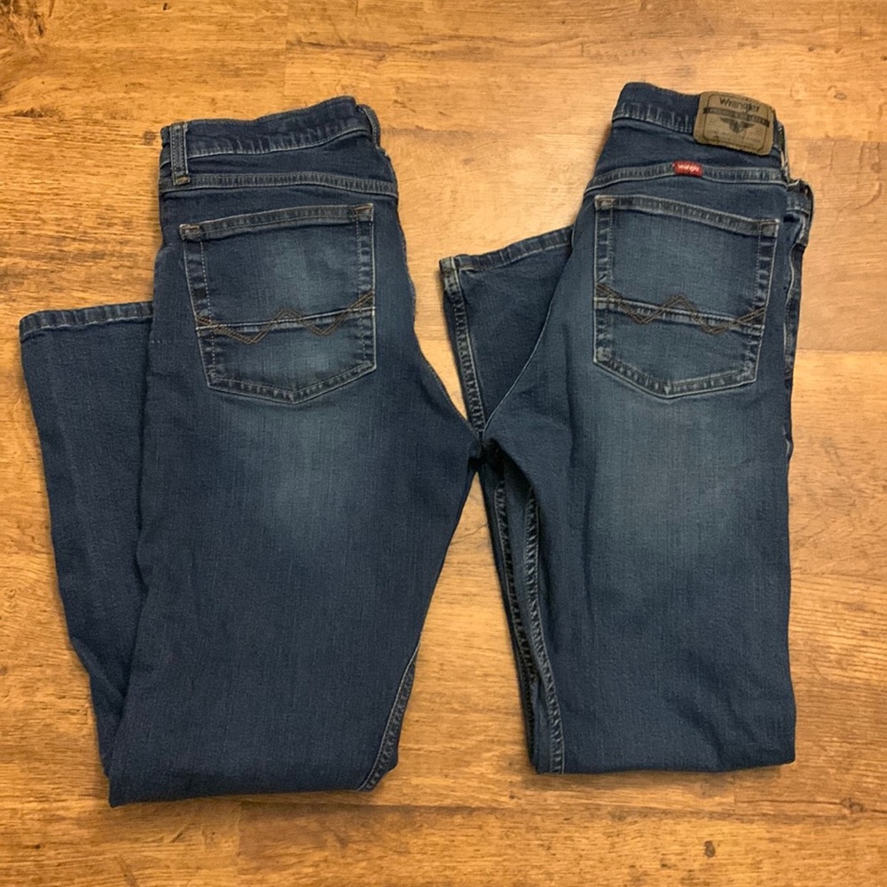 Men’s 30x30 Wrangler Slim Straight set of 2 jeans